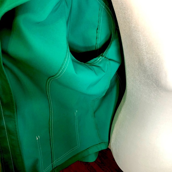 Vintage Koret Ladies Emerald Green Jacket Size 14 - Picture 5 of 6